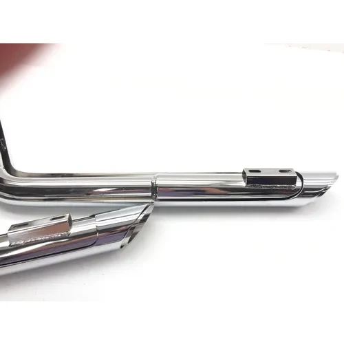 Vance Hines Shortshots Staggered Exhaust Pipe System Chrome 17223 8