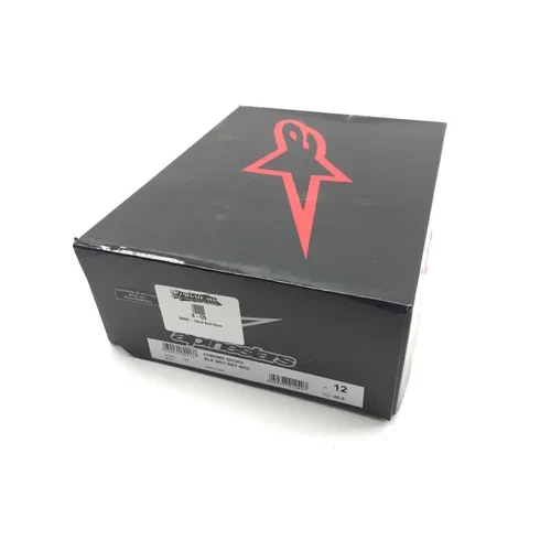 Used Alpinestars Chrome Shoes Men 12 Black Red White 2512322130412 9