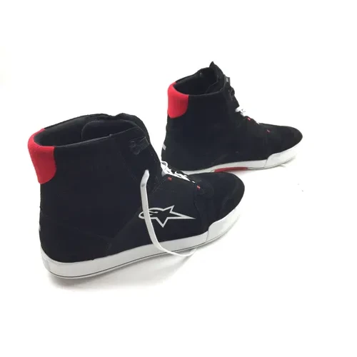 Used Alpinestars Chrome Shoes Men 12 Black Red White 2512322130412 5