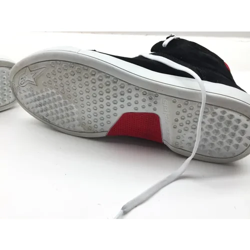 Used Alpinestars Chrome Shoes Men 12 Black Red White 2512322130412 4