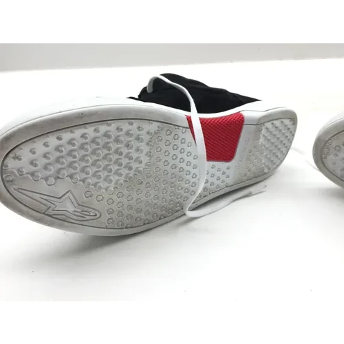 Used Alpinestars Chrome Shoes Men 12 Black Red White 2512322130412 3