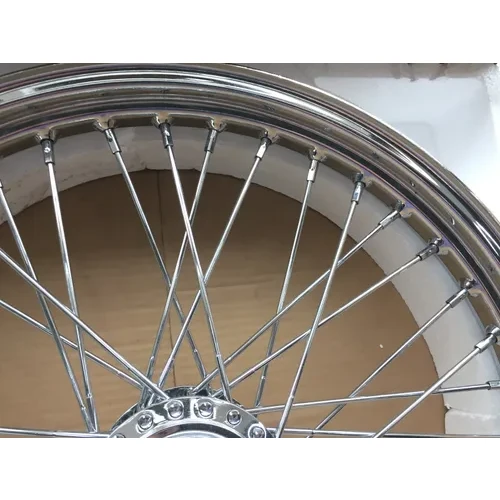 HD Chrome Single Disc 40 Spoke Front Wheel 21 X2.15 151-11411 5