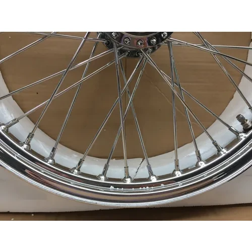 HD Chrome Single Disc 40 Spoke Front Wheel 21 X2.15 151-11411 4