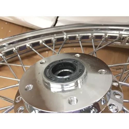 HD Chrome Single Disc 40 Spoke Front Wheel 21 X2.15 151-11411 6
