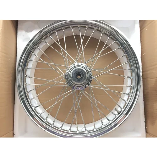 HD Chrome Single Disc 40 Spoke Front Wheel 21 X2.15 151-11411 2