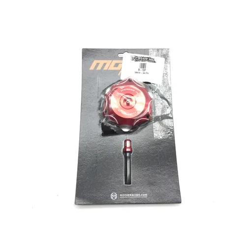 Moose Red Aluminum Gas Fuel Cap T03-1132R