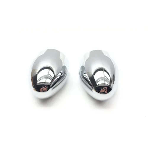 Baron Fork Bullets Front Axle Cap Nut Covers Chrome BA-7800-02 4