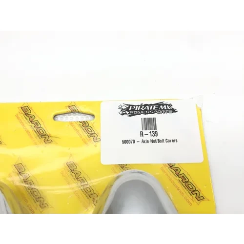 Baron Fork Bullets Front Axle Cap Nut Covers Chrome BA-7800-02 6