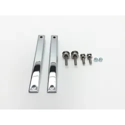NC Windshield Mount Hardware Kit Quick Release Chrome KIT-Q341