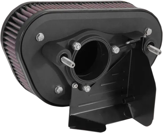 KN Street Metal Air Intake Assembly Big 8 Black