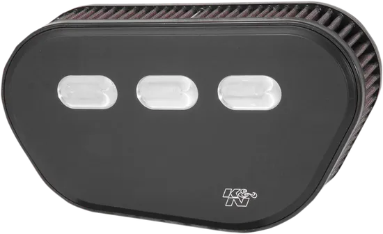 KN Street Metal Air Intake Assembly Big 8 Black