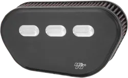 KN Street Metal Air Intake Assembly Big 8 Black