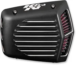 KN Street Metal Air Intake Assembly Shaker Black