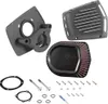 KN Street Metal Air Intake Assembly Shaker Black