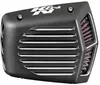 KN Street Metal Air Intake Assembly Shaker Black