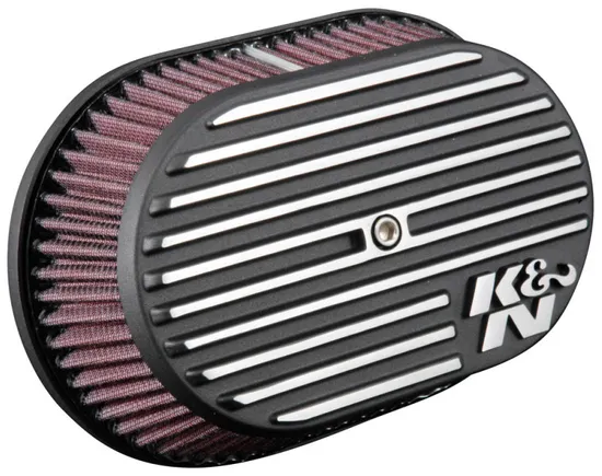 KN Street Metal Air Intake Assembly Side Draft Black