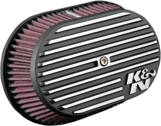 KN Street Metal Air Intake Assembly Side Draft Black