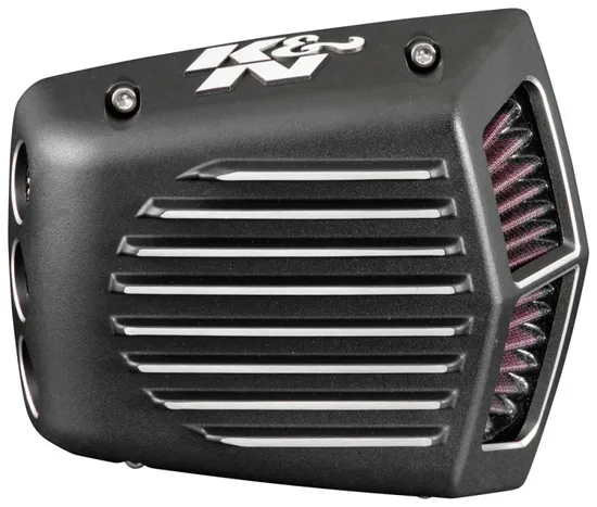 KN Street Metal Air Intake Assembly Shaker Black