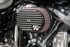KN Street Metal Air Intake Assembly Side Draft Black
