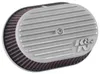 KN Street Metal Air Intake Assembly Side Draft Silver