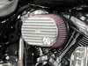 KN Street Metal Air Intake Assembly Side Draft Silver
