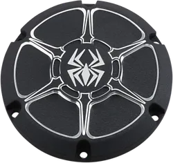 Rekluse Billet Aluminum Wrinkle Black Derby Cover