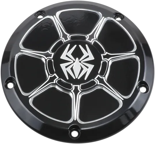 Rekluse Billet Aluminum Gloss Black Derby Cover