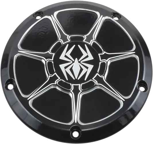 Rekluse Billet Aluminum Gloss Black Derby Cover
