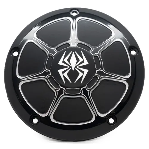 Rekluse Billet Aluminum Gloss Black Derby Cover