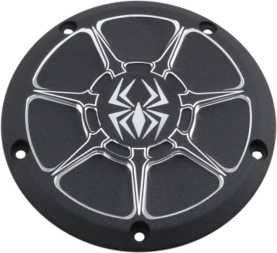 Rekluse Billet Aluminum Wrinkle Black Derby Cover