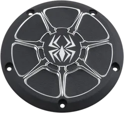 Rekluse Billet Aluminum Wrinkle Black Derby Cover