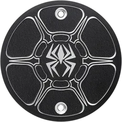Rekluse Billet Aluminum Bolt-On Wrinkle Black Derby Cover