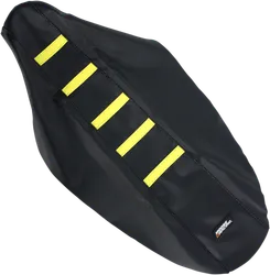 Moose Black Yellow Rubber High Traction Ribbed Seat Cover For RMZ250