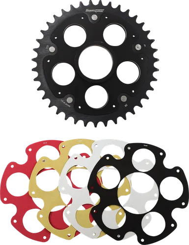 Supersprox Edge Rear Conversion Drive Sprocket With Color Insert 39T