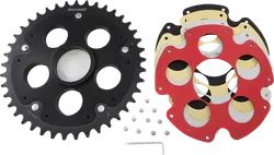 Supersprox Edge Rear Conversion Drive Sprocket With Color Insert 41T