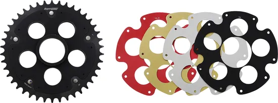 Supersprox Edge Rear Conversion Drive Sprocket With Color Insert 42T