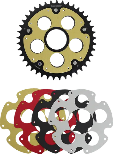 Supersprox Edge Rear Conversion Drive Sprocket With Color Insert 38T