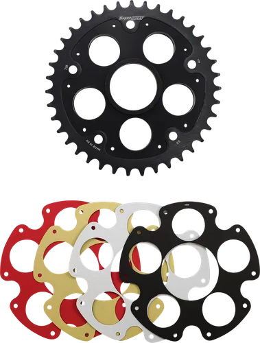 Supersprox Edge Rear Conversion Drive Sprocket With Color Insert 39T