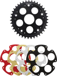 Supersprox Edge Rear Conversion Drive Sprocket With Color Insert 39T