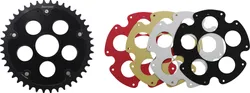 Supersprox Edge Rear Conversion Drive Sprocket With Color Insert 42T