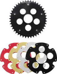 Supersprox Edge Rear Conversion Drive Sprocket With Color Insert 44T