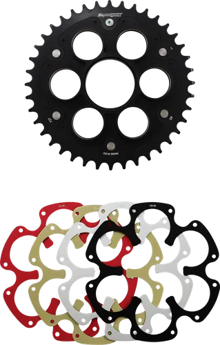 Supersprox Edge Rear Conversion Drive Sprocket With Color Insert 40T
