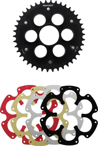 Supersprox Edge Rear Conversion Drive Sprocket With Color Insert 42T
