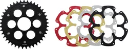 Supersprox Edge Rear Conversion Drive Sprocket With Color Insert 43T