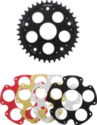 Supersprox Edge Rear Drive Sprocket With Color Insert 38T