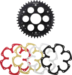 Supersprox Edge Rear Drive Sprocket With Color Insert 40T