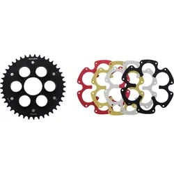 Supersprox Edge Rear Drive Sprocket With Color Insert 41T