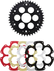 Supersprox Edge Rear Drive Sprocket With Color Insert 42T