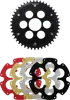 Supersprox Edge Rear Drive Sprocket With Color Insert 45T