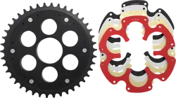 Supersprox Edge Rear Drive Sprocket With Color Insert 42T